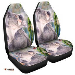 Australia Koala Koala with a Scarlet Honeyeater Car Seat Covers