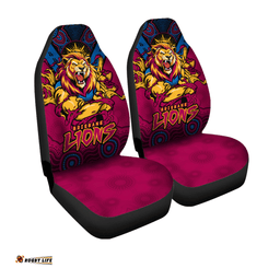 Brisbane Lions Ripped Legacy Of The Game Car Seat Covers