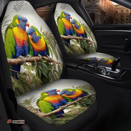 Australia Australia Rainbow Lorikeets Birds Art Inspired Car Seat Covers