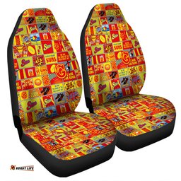 Gold Coast SUNS Legacy Of The Pride Comic Style Car Seat Covers