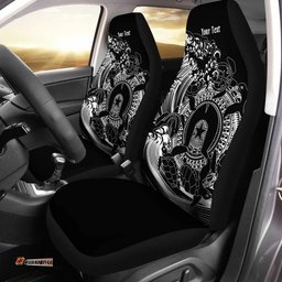 Australia Torres Strait Islands Inspired Torres Strait Islands in Wave (Black) Car Seat Covers