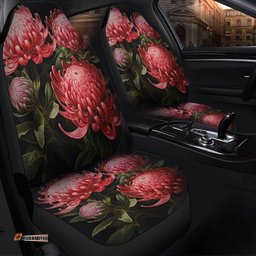 Australia Waratah Red Waratah Flowers Fine Art Ver1 Car Seat Covers