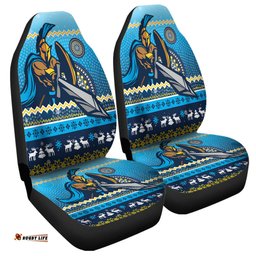 Gold Coast Titans Australia Ugly Xmas With Aboriginal Patterns For Die Hard Fans Car Seat Covers