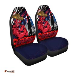 Melbourne Anzac Day Honor United In Spirit Car Seat Covers