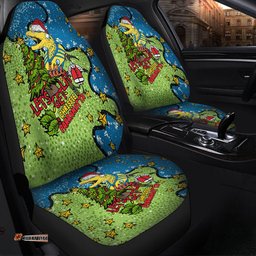Parramatta Eels Christmas Custom Let's Get Lit Chrisse Pressie Car Seat Covers