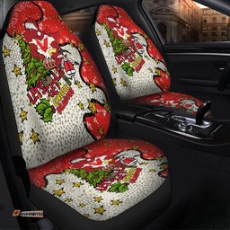 St. George Illawarra Dragons Christmas Custom Let's Get Lit Chrisse Pressie Car Seat Covers