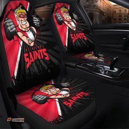 St Kilda Breaking Through Fan Design Car Seat Covers