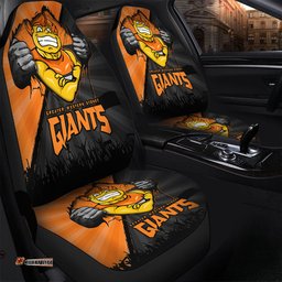 GWS GIANTS Breaking Through Fan Design Car Seat Covers