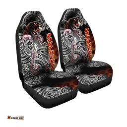 Penrith Panthers Polynesian Custom Wild Penrith Panthers Car Seat Covers