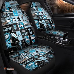 Cronulla Sutherland Sharks Team Of Us Die Hard Fan Supporters Comic Style Car Seat Covers