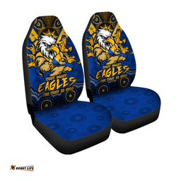 West Coast Eagles Ripped Legacy Of The Game Car Seat Covers