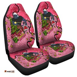 Penrith Panthers Christmas Custom Let's Get Lit Chrisse Pressie Pink Car Seat Covers