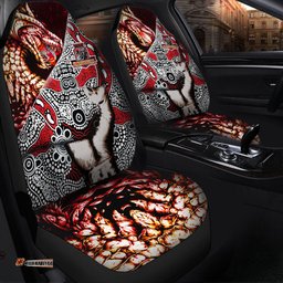 St. George Illawarra Dragons Indigenous Custom Patronage Dragons Bloods In My Veins Car Seat Covers