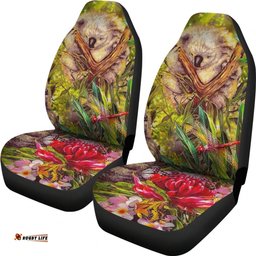 Australia Koala 3D Koala with Waratah Flower Seat Covers Universal Fit Car Seat Covers