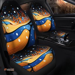 Australia Dreaming Aboriginal Aboriginal Art Indigenous Dot Painting Inspired Car Seat Covers