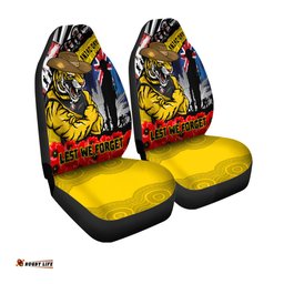 Richmond Anzac Day Honor United In Spirit Car Seat Covers