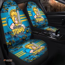 Gold Coast Titans Champions Pride Comic Style Car Seat Covers