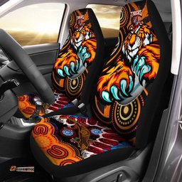 Australia Tigers Custom Indigenous This is My Jungle Style Car Seat Covers