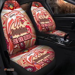 Redcliffe Dolphins Naidoc Week Custom For Our Elders Home Jersey Car Seat Covers