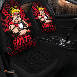 St Kilda Ripped Legacy Of The Game Car Seat Covers