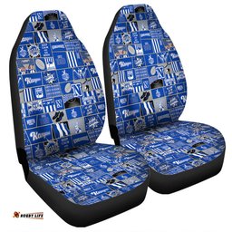 North Melbourne Legacy Of The Pride Comic Style Car Seat Covers