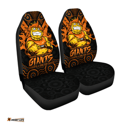 GWS GIANTS Ripped Legacy Of The Game Car Seat Covers