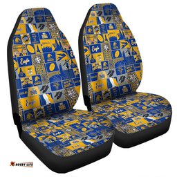 West Coast Eagles Legacy Of The Pride Comic Style Car Seat Covers