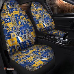 West Coast Eagles Legacy Of The Pride Comic Style Car Seat Covers