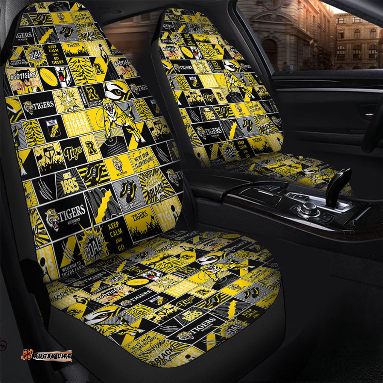 Richmond Legacy Of The Pride Comic Style Car Seat Covers