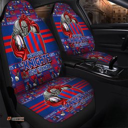 Newcastle Knights Champions Pride Comic Style Car Seat Covers