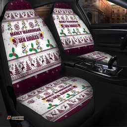 Manly Warringah Sea Eagles Christmas Manly Warringah Sea Eagles Special Ugly Christmas Car Seat Covers