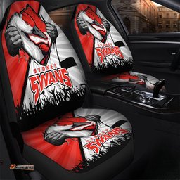 Sydney Swans Breaking Through Fan Design Car Seat Covers