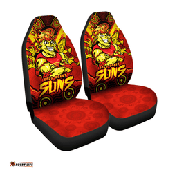 Gold Coast SUNS Ripped Legacy Of The Game Car Seat Covers
