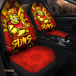 Gold Coast SUNS Ripped Legacy Of The Game Car Seat Covers