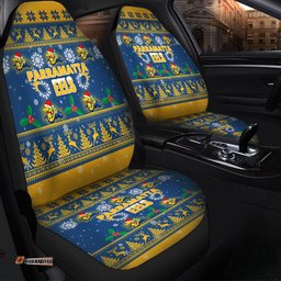 Parramatta Eels Christmas Special Ugly Christmas Car Seat Covers