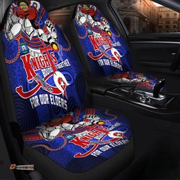 Newcastle Knights Naidoc Week Custom Newcastle Knights Naidoc Week For Our Elders Knights Bound Together Car Seat Covers