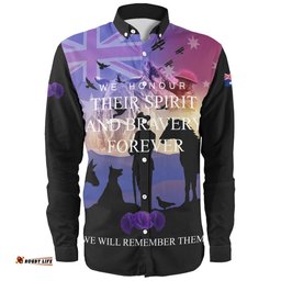 Amazing Aussie Australia Purple Alnimals Poppy Long Sleeve Shirt