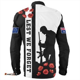 Amazing Aussie Australia Anzac Day Lest We Forget Simple Style Long Sleeve Shirt