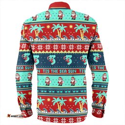 Amazing Aussie Australia Sunny Christmas By The Sea Long Sleeve Shirt