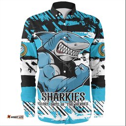 Amazing Aussie Cronulla Sutherland Sharks Theme Song Inspired Long Sleeve Shirt