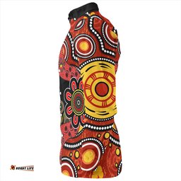 Amazing Aussie Australia Aboriginal Indigenous Naidoc Week Keep The Fire Burning! Blak, Loud And Proud Long Sleeve Shirt
