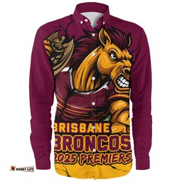 Amazing Aussie Brisbane Broncos Unleash Power In The Ultimate Battle Long Sleeve Shirt