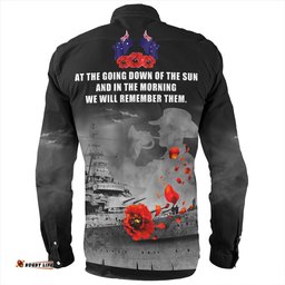 Amazing Aussie Australia Anzac Day Guardian Of the Seas Lest We Forget Long Sleeve Shirt