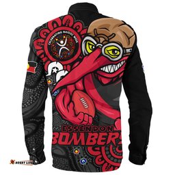 Amazing Aussie Essendon Power Through Generations NAIDOC Edition Long Sleeve Shirt
