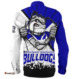 Amazing Aussie Canterbury Bankstown Bulldogs Fearless Soul Series Long Sleeve Shirt