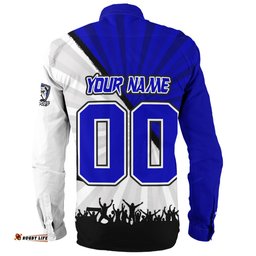 Amazing Aussie Canterbury Bankstown Bulldogs Fearless Soul Series Long Sleeve Shirt