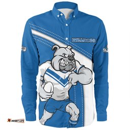 Amazing Aussie Canterbury Bankstown Bulldogs Custom Team Of Us Die Hard Fan Supporters Long Sleeve Shirt