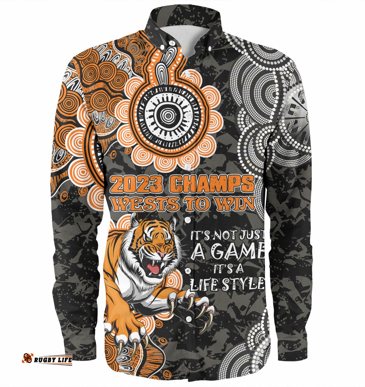 Amazing Aussie Australia Tigers Custom Show Your Stripes Shirt Long Sleeve Shirt