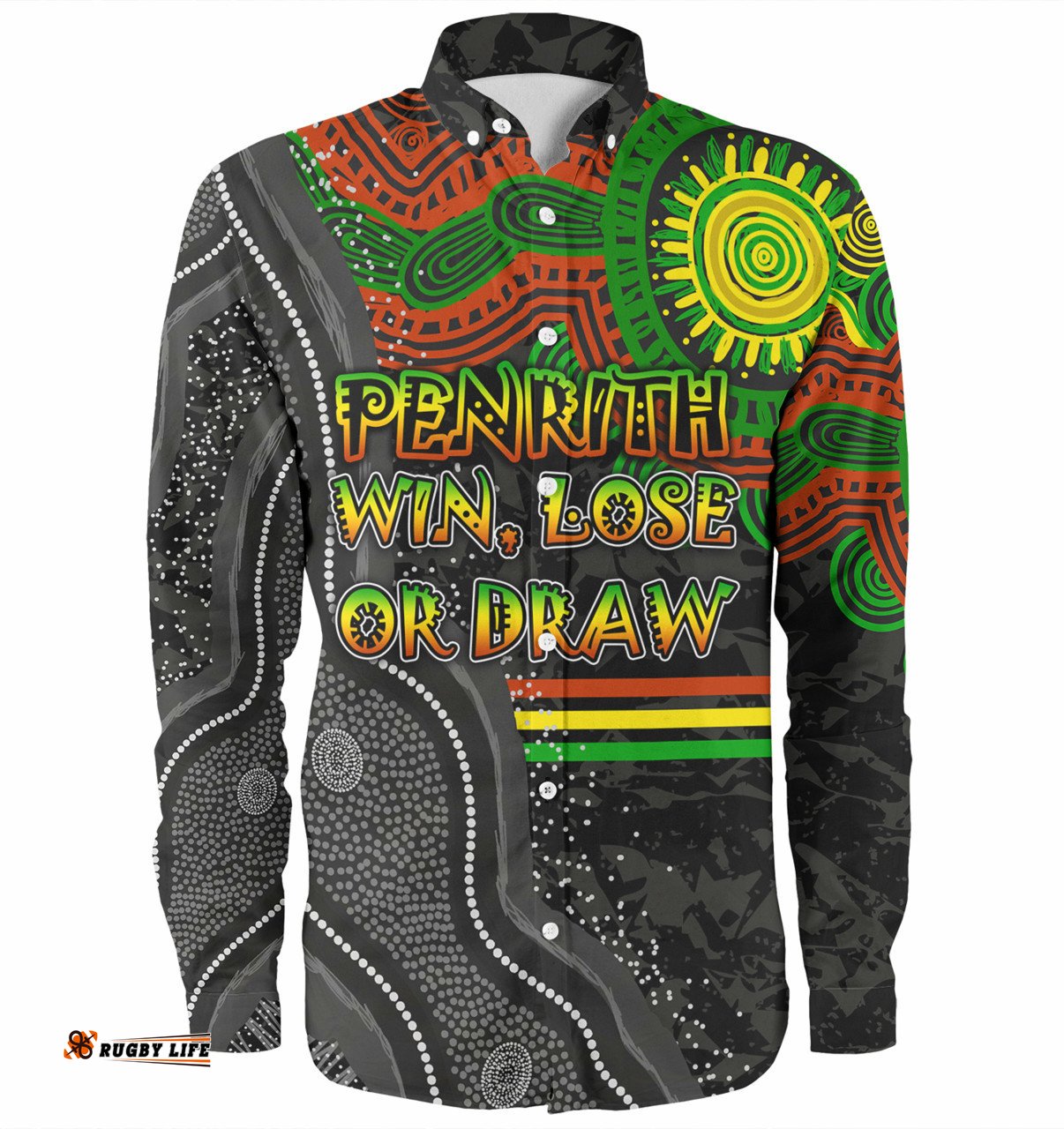 Amazing Aussie Penrith Panthers Custom Win, Lose or Draw Shirt Long Sleeve Shirt