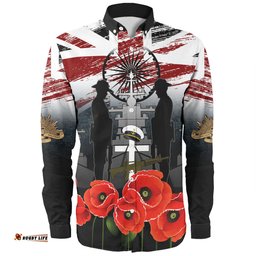 Amazing Aussie Australia Navy Force Anzac Day Custom We Thank You For Our Freedom Long Sleeve Shirt